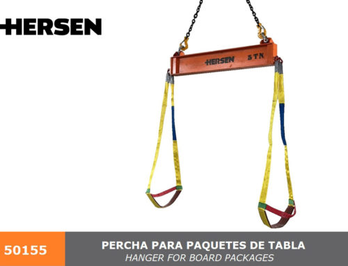 Percha para paquetes de tablas