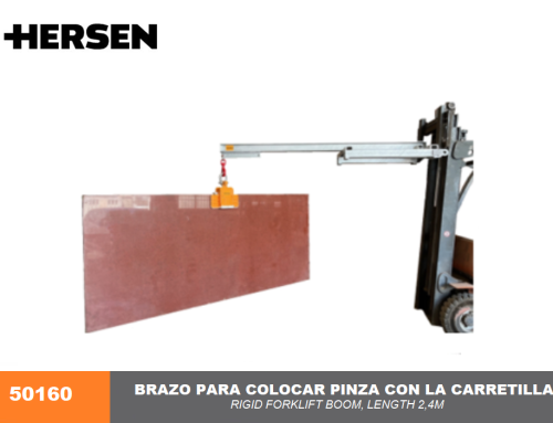 Rigid Forklift Boom, length 2.4 m