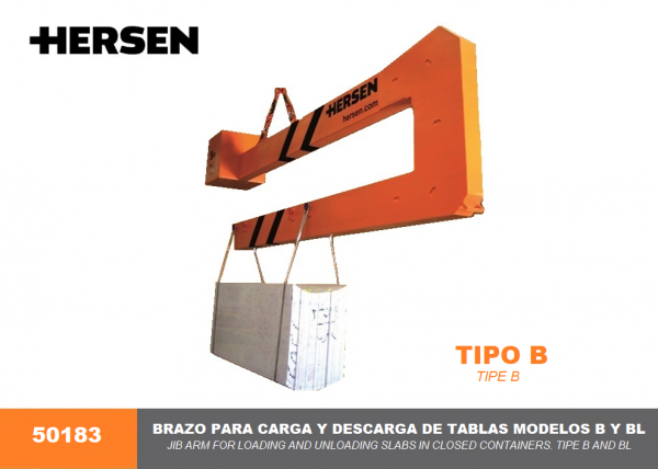 50183-50184 Brazo-de-carga B Y BL - Hersen