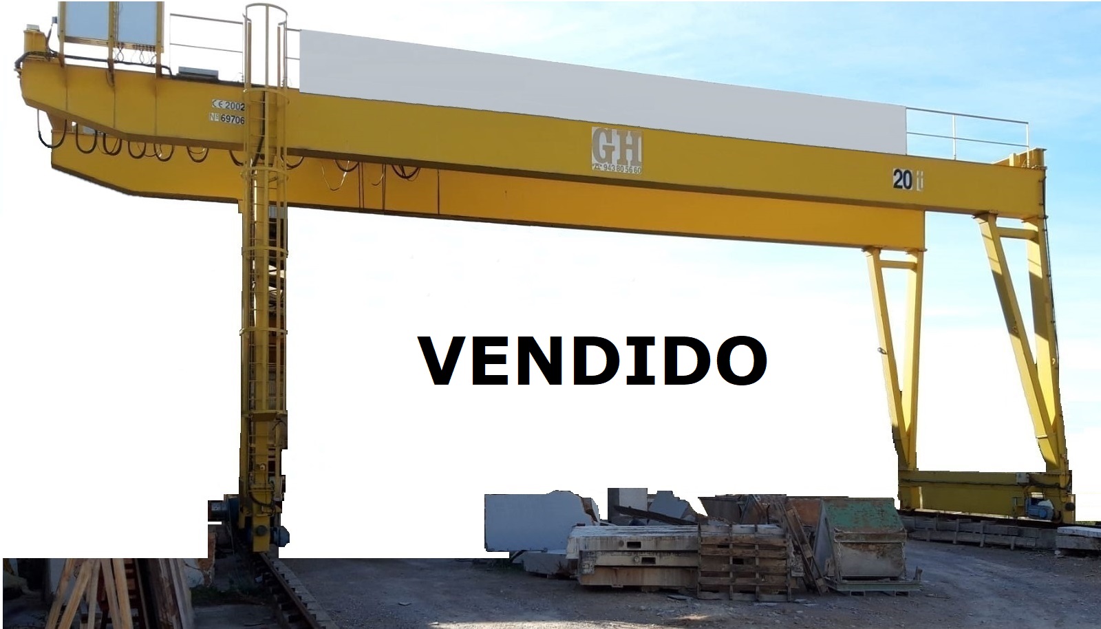 VENDIDO - Pórtico-20-Tn-16m3