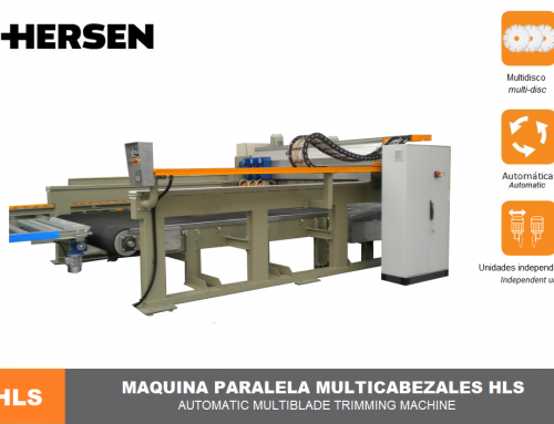 Parallel cutting multiheads HLS