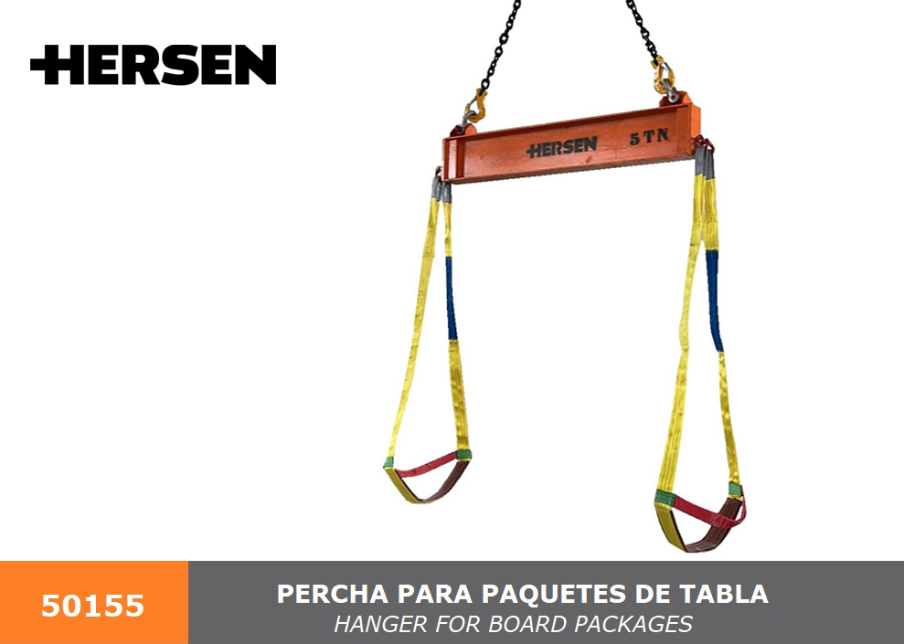 Percha para paquetes de tablas