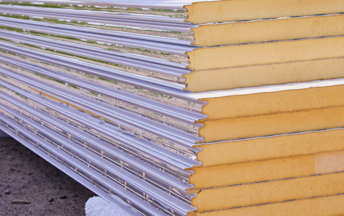 Voltear paneles sandwich