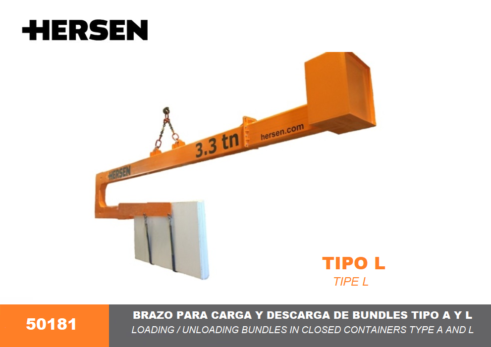 50181-50182 Brazo de carga A y L