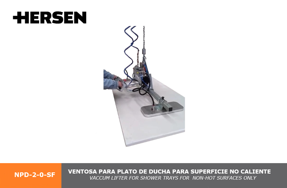 Ventosa para platos de ducha con superficie no caliente