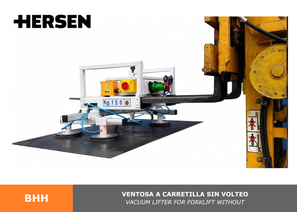 Vacuum lifter for forklift without